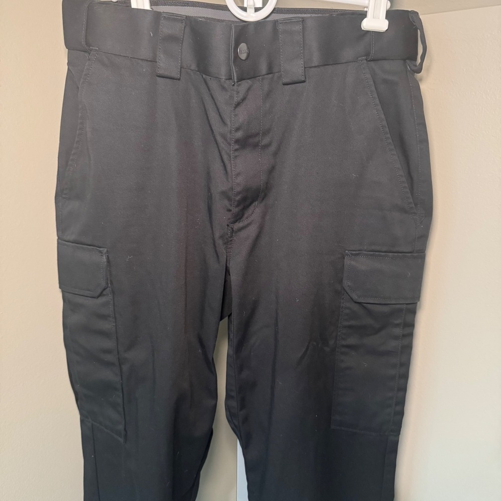 5.11 Tactical Series Mens Black Cargo Pants Size 32 Utility Workwear Trousers